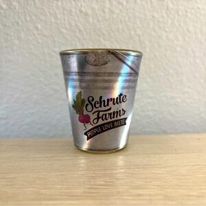 SCHRUTE FARMS NBC The Office TV Show Shot Glass